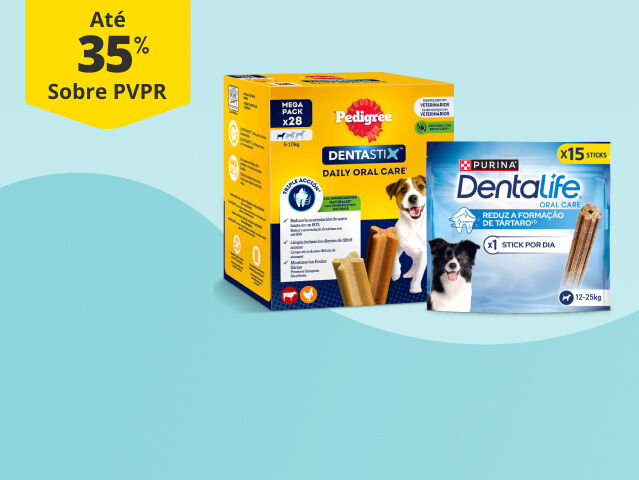 At&eacute; 35% PVPR em snacks para higiene oral
